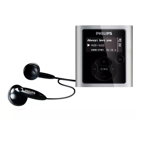 Philips GoGear SA1924 user manual
