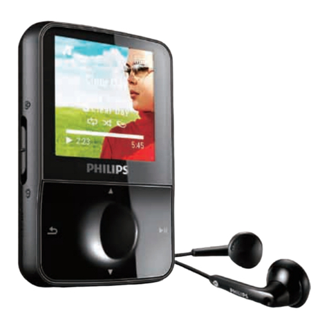 Philips GoGear SA1VBE user manual