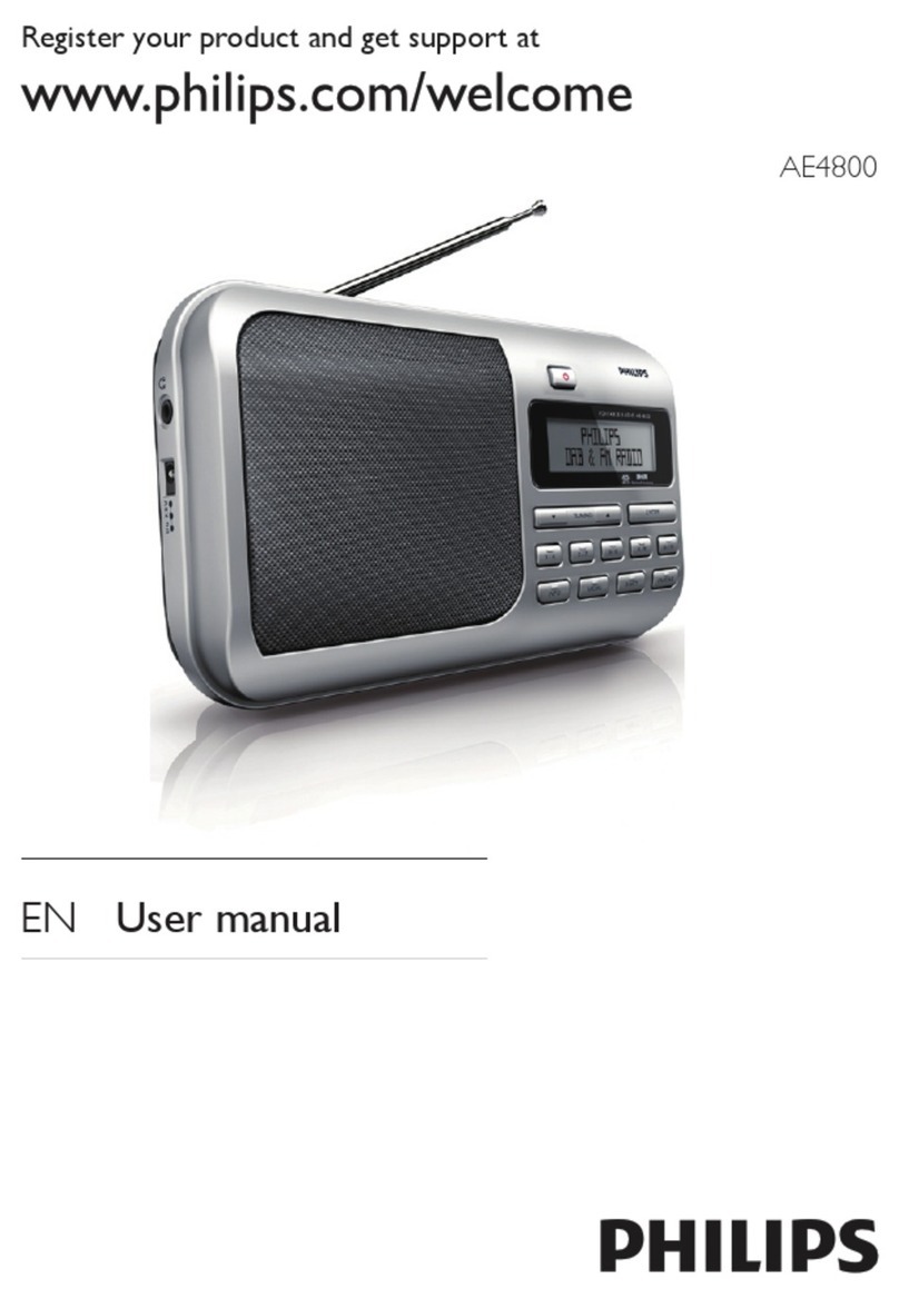 Philips AE4800 user manual