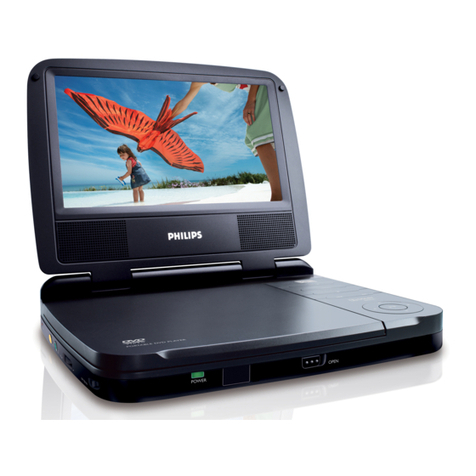 Philips PET721C quick start guide