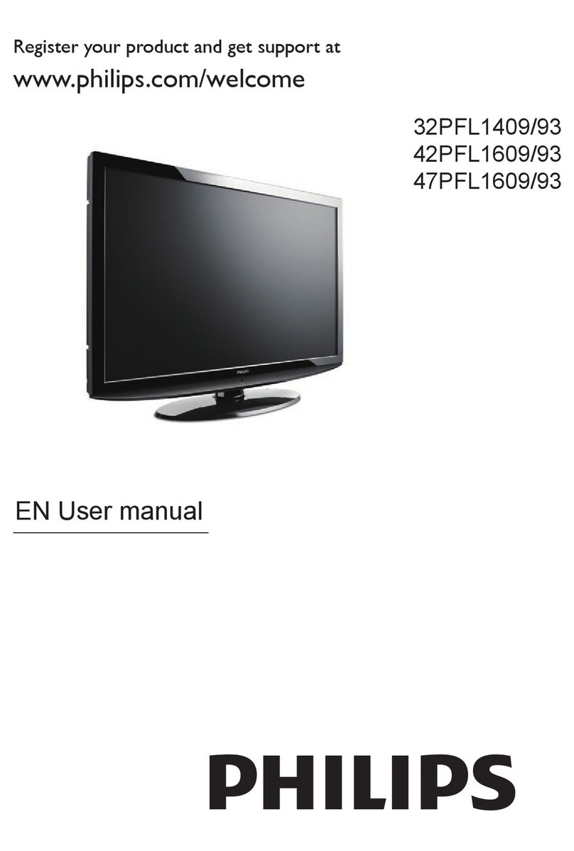 Philips 32PFL1409/93 User manual Philips 32PFL1409/93 User manual
