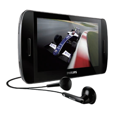 Philips GoGear SA075104 User manual