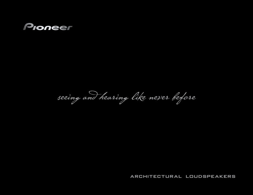 Pioneer Elite S-IC691A User manual Pioneer Elite S-IC691A User manual