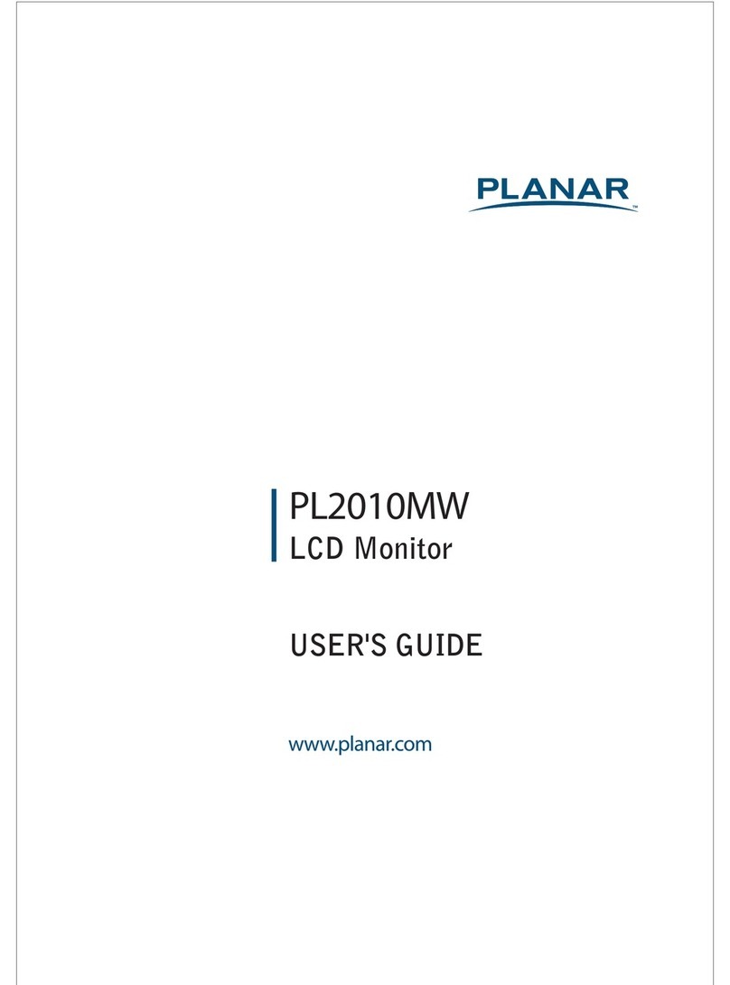 Planar PL2010MW User manual