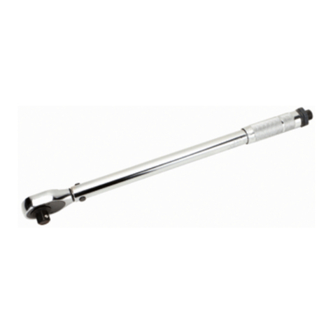 Pittsburgh TORQUE WRENCH 239 Assembly and operating instructions