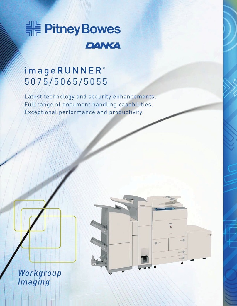 Pitney Bowes imageRUNNER 5055 Specifications