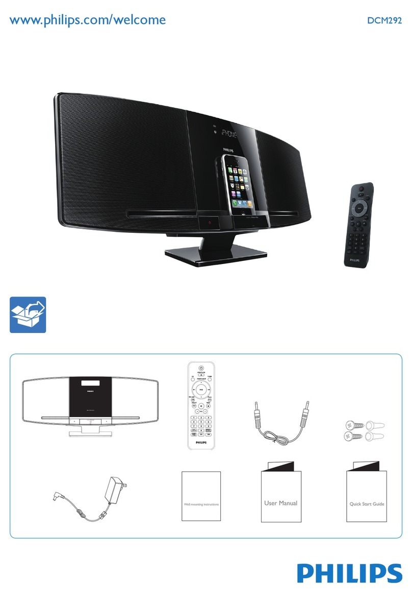 Philips DCM292 quick start guide Philips DCM292 quick start guide