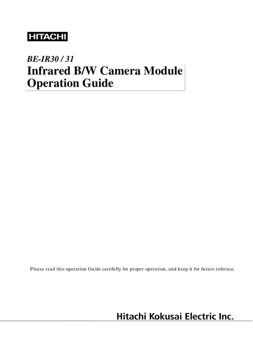 Hitachi BE-IR3 User manual