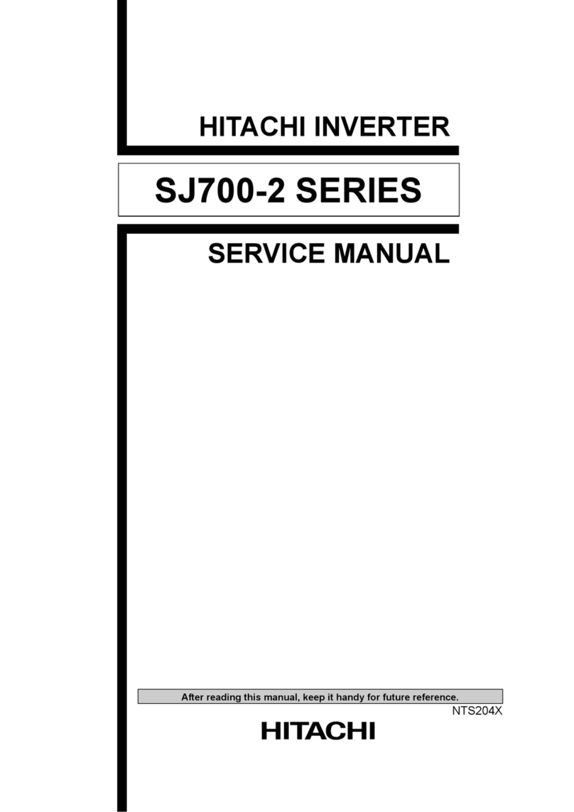 Hitachi SJ700-2 Series User manual Hitachi SJ700-2 Series User manual