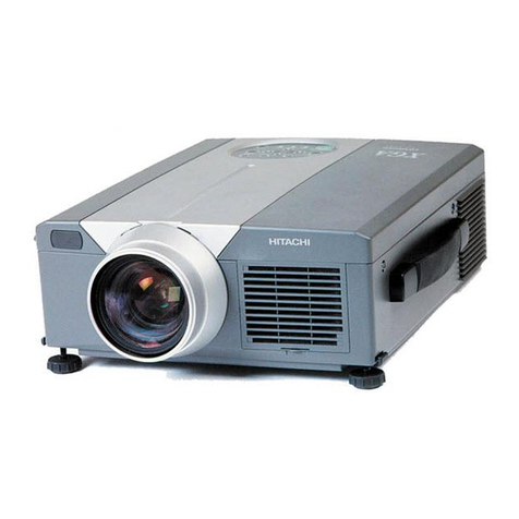 Hitachi CP-S860W User manual Hitachi CP-S860W User manual