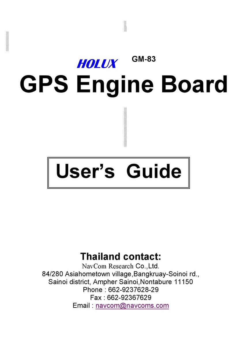 Holux GM-83 User manual