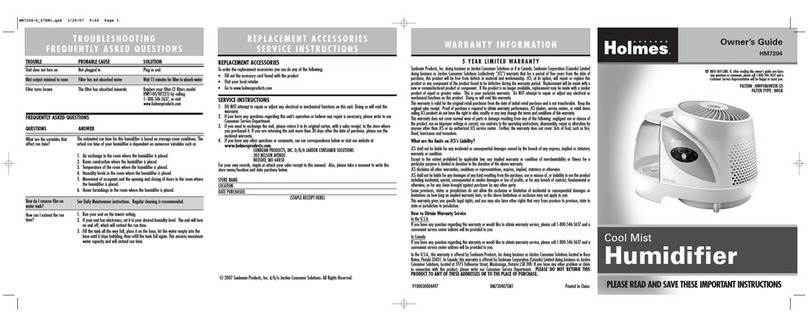 Holmes HM7204 User manual