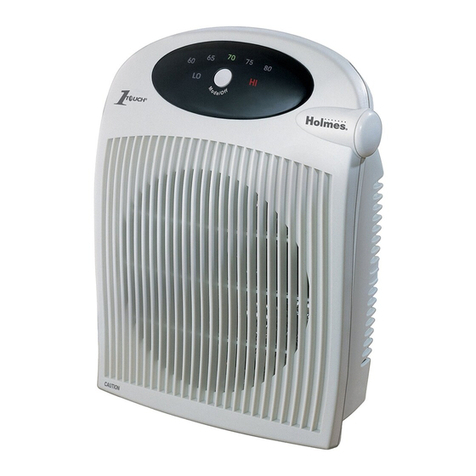 Holmes Portable Electric Heater Service instructions