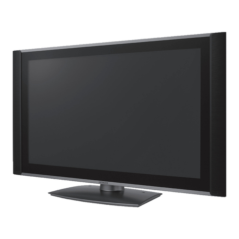 Hitachi COLOR PLASMA TELEVISION 42PD9800TA User manual