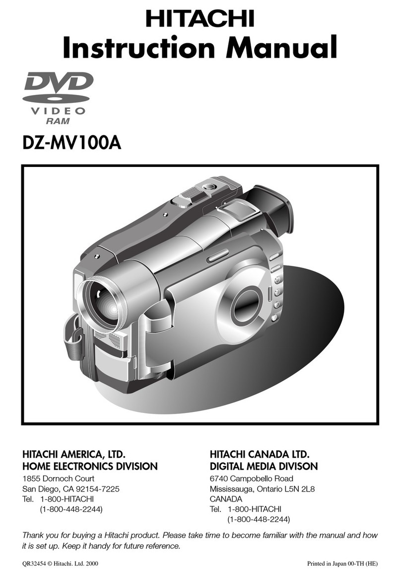 Hitachi DZMV100A User manual