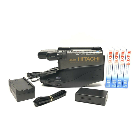 Hitachi VM-1800A - Camcorder instruction manual