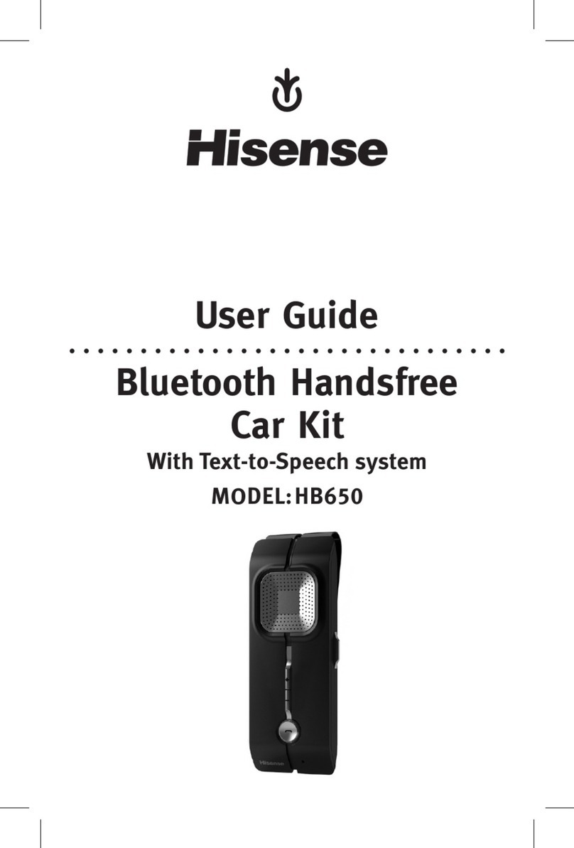 Hisense HB650 user guide