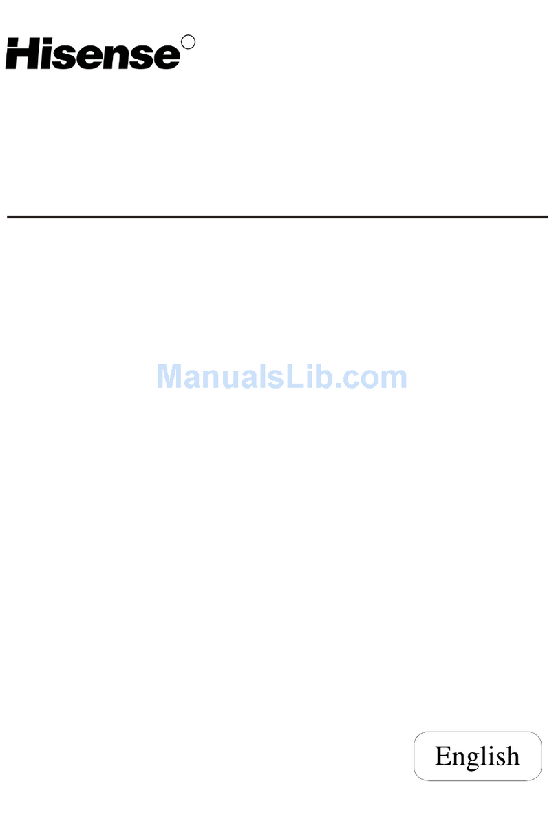 Hisense PDP5010EU User manual