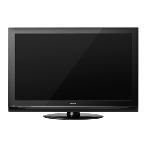 Hitachi P50S602 - 50" Plasma TV User manual