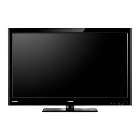 Hitachi UltraThin LE42S704 User manual