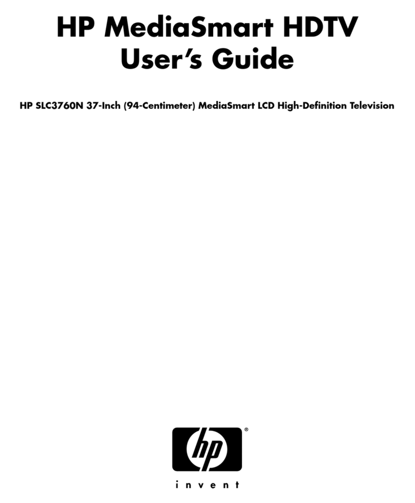 HP MediaSmart SLC3760N User manual