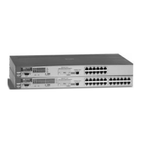 HP ProCurve 1600M User manual