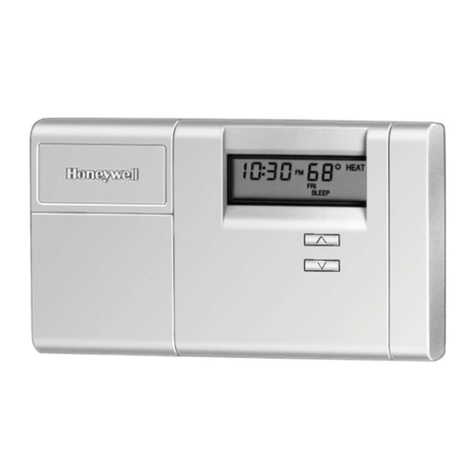 Honeywell T7512A User manual Honeywell T7512A User manual