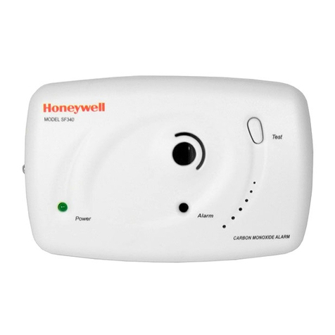 Honeywell SF340 Series User manual