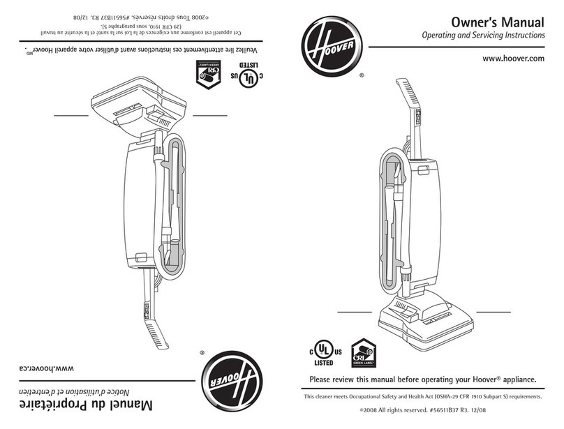 Hoover Soft Guard C1414-900 User manual