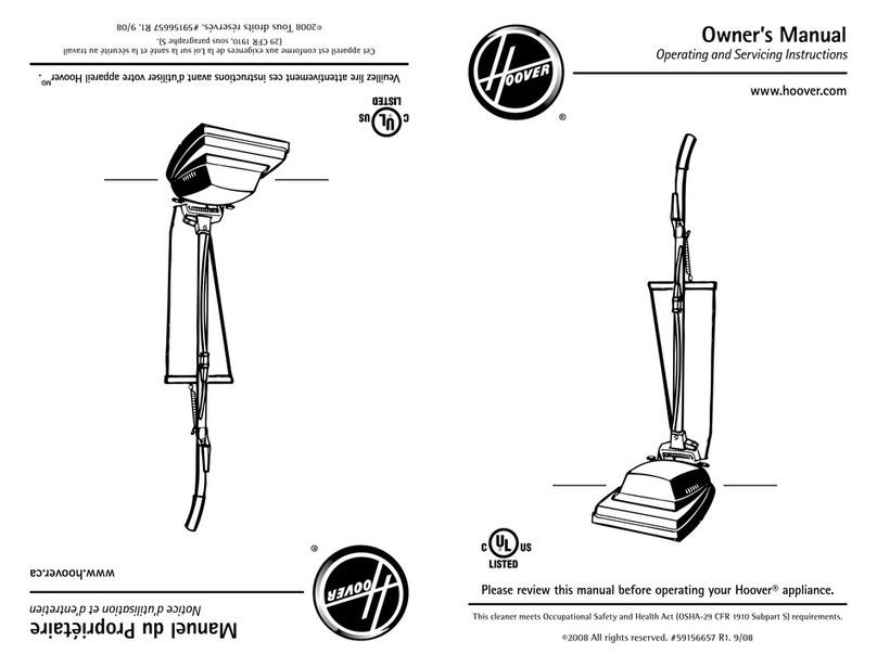 Hoover Guardsman C1431010 owner's manual