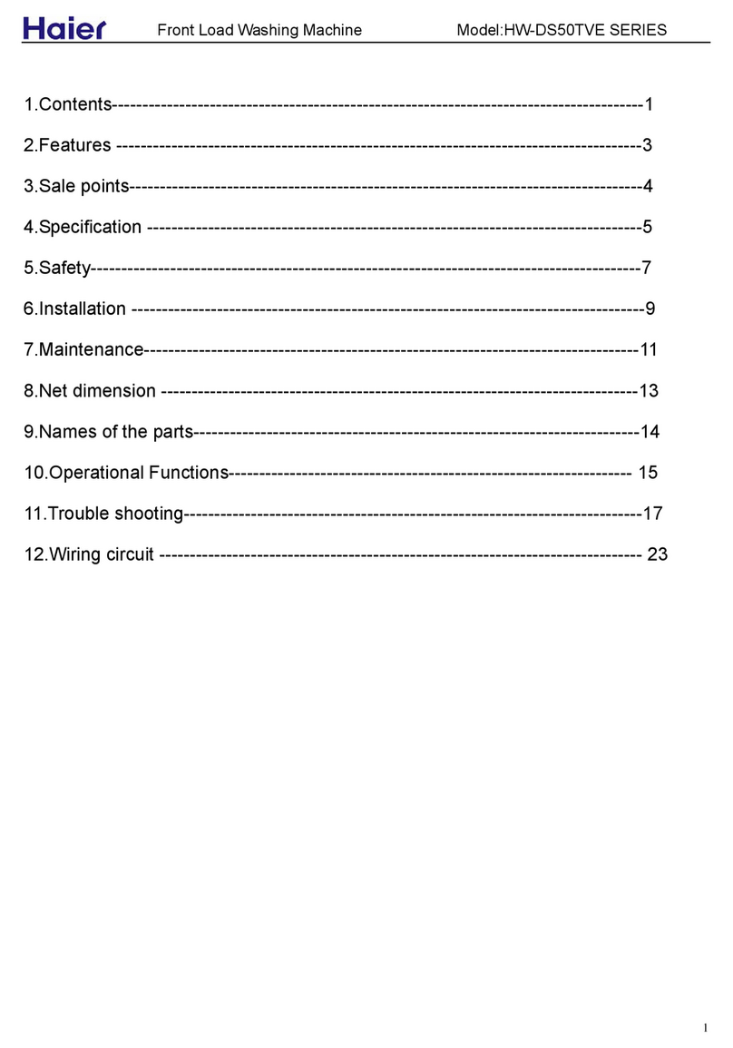 Haier HW-DS50TVE Series owner's manual
