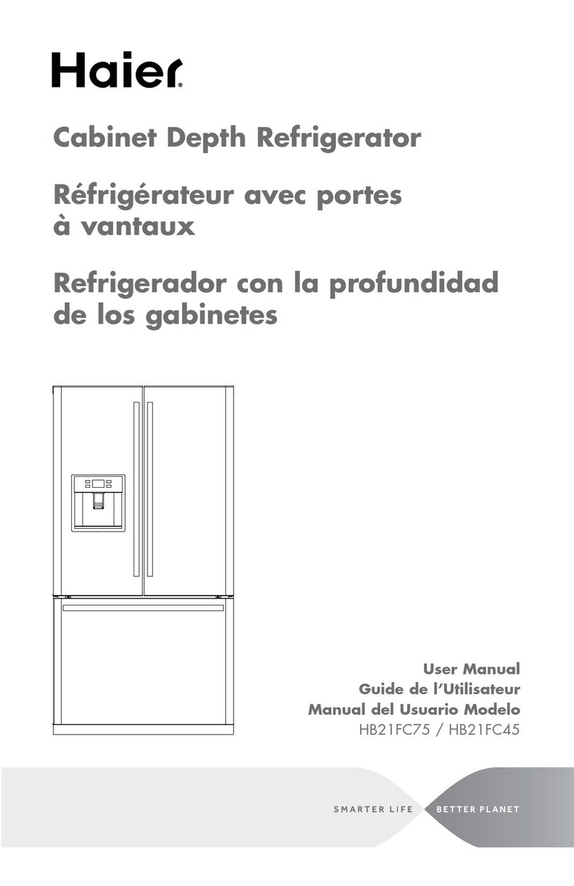 Haier HB21FC75 User manual Haier HB21FC75 User manual