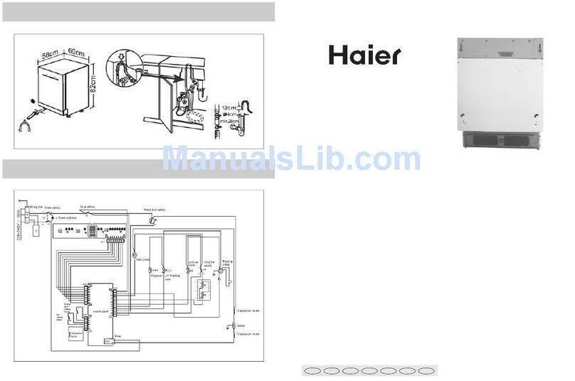 Haier DW12-CBE6 IS User manual