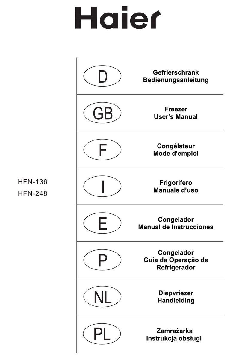 Haier HFN-136 user manual