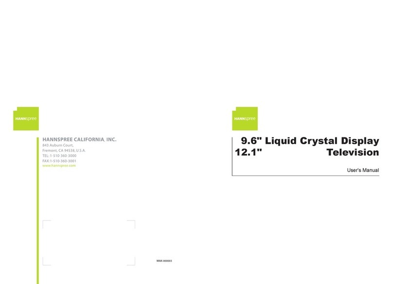 HANNspree 9.6" Liquid Crystal Display user manual