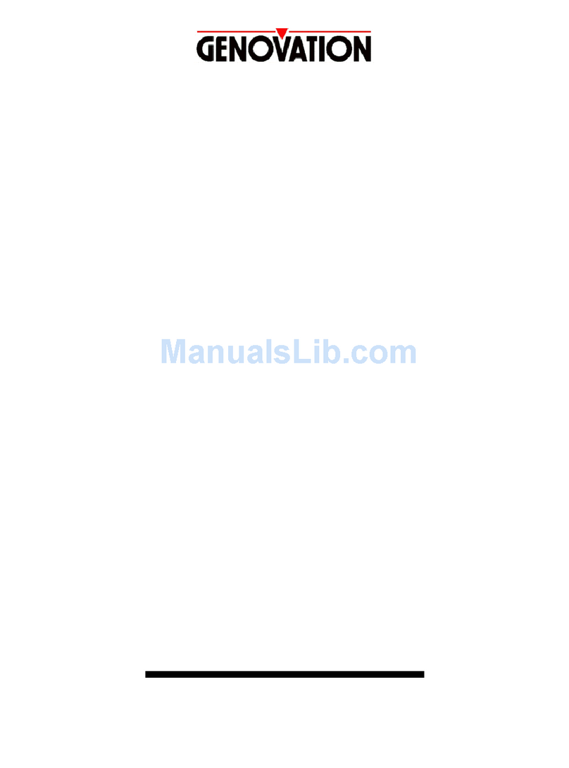Genovation PDA Mouse User manual