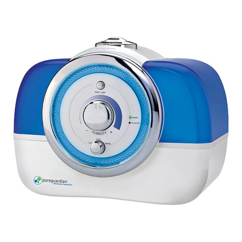 Guardian PUREGUARDIAN H4500 Quick reference guide