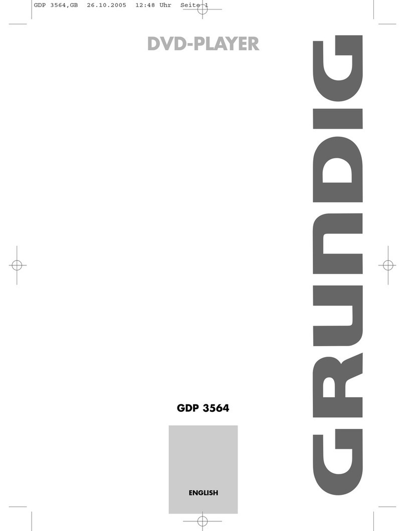 Grundig GDP 3564 User manual