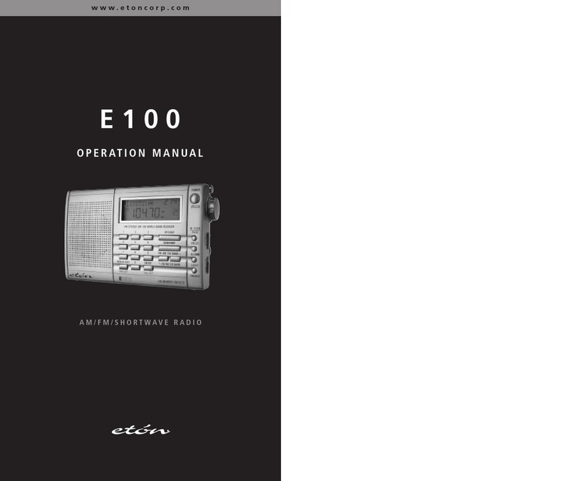 Grundig E100 User manual