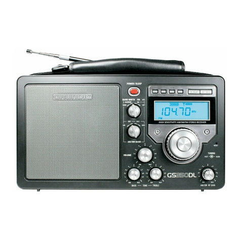 Grundig TOUGH ENOUGH GS350DL owner's manual