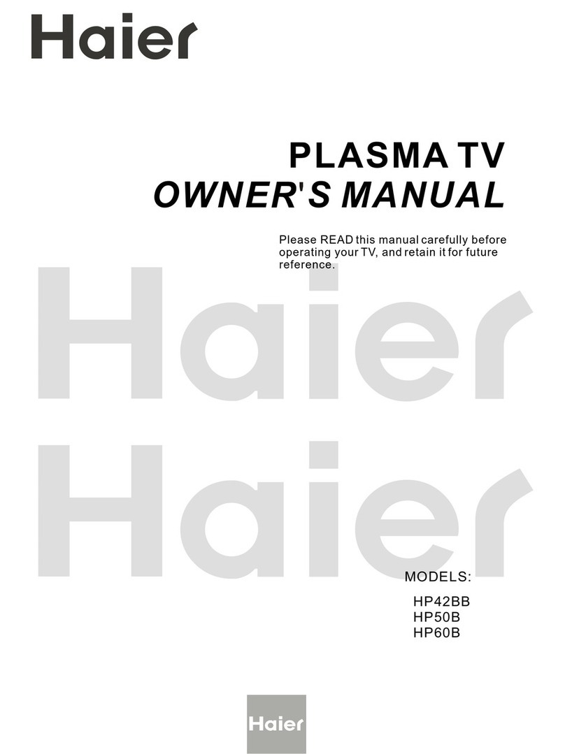 Haier HP50B, HP42BB, HP60B User manual