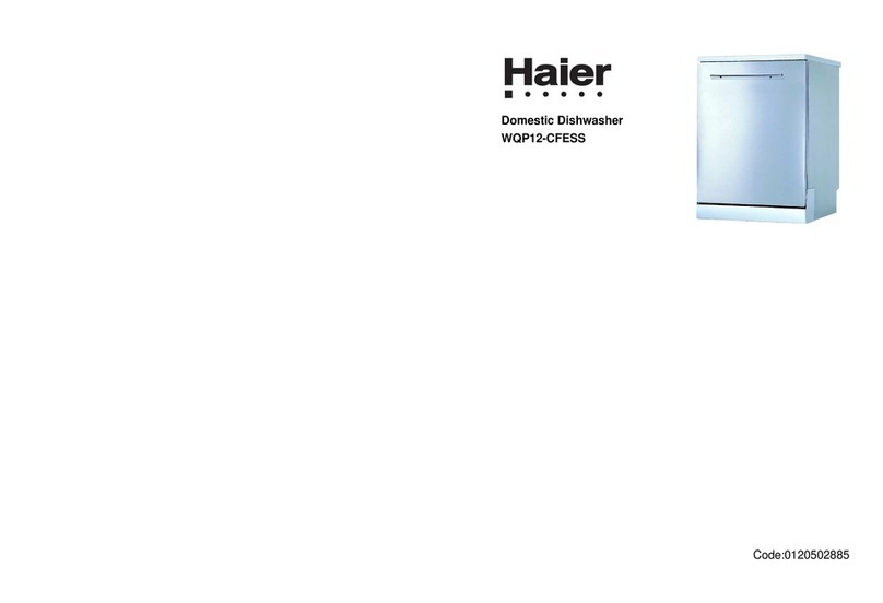 Haier WQP12-CFESS User manual