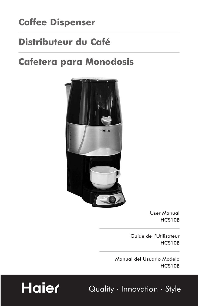 Haier HCS10B user manual