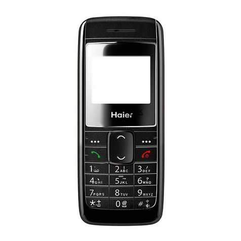 Haier M101 User manual