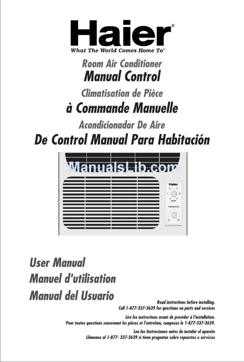 Haier HWF06XC3 User manual Haier HWF06XC3 User manual