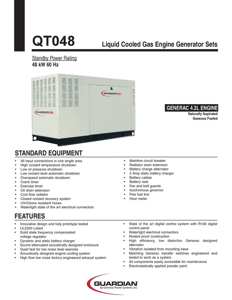 Guardian QT048 Specifications