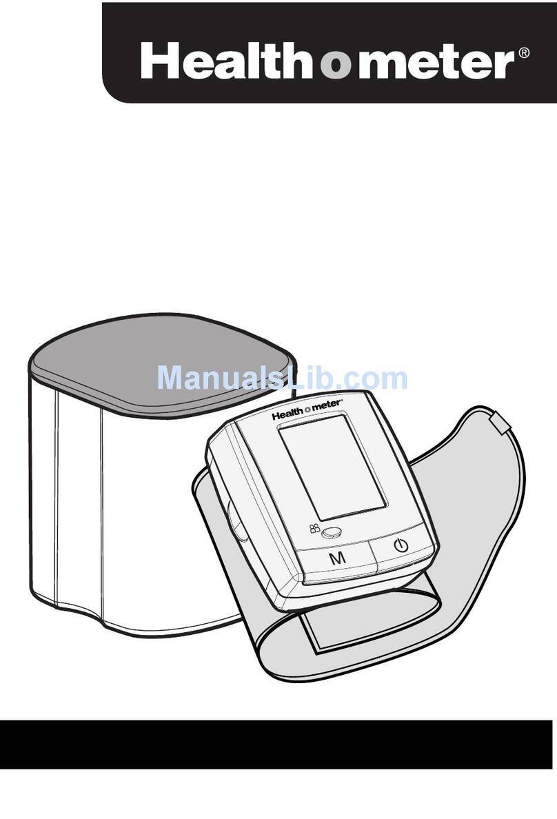 Health O Meter 7632 User manual