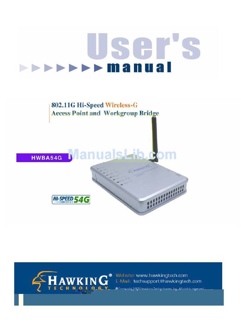 Hawking HWBA54G User manual