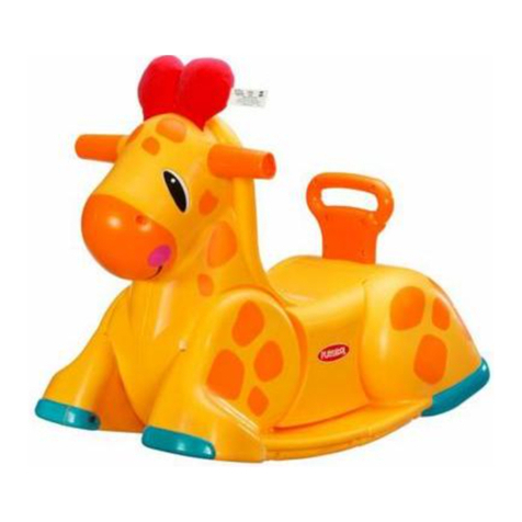 Playskool Busy Go & Grow Giraffe 09392 User manual