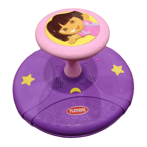 Playskool Sit 'n Spin 34849/34676 User manual